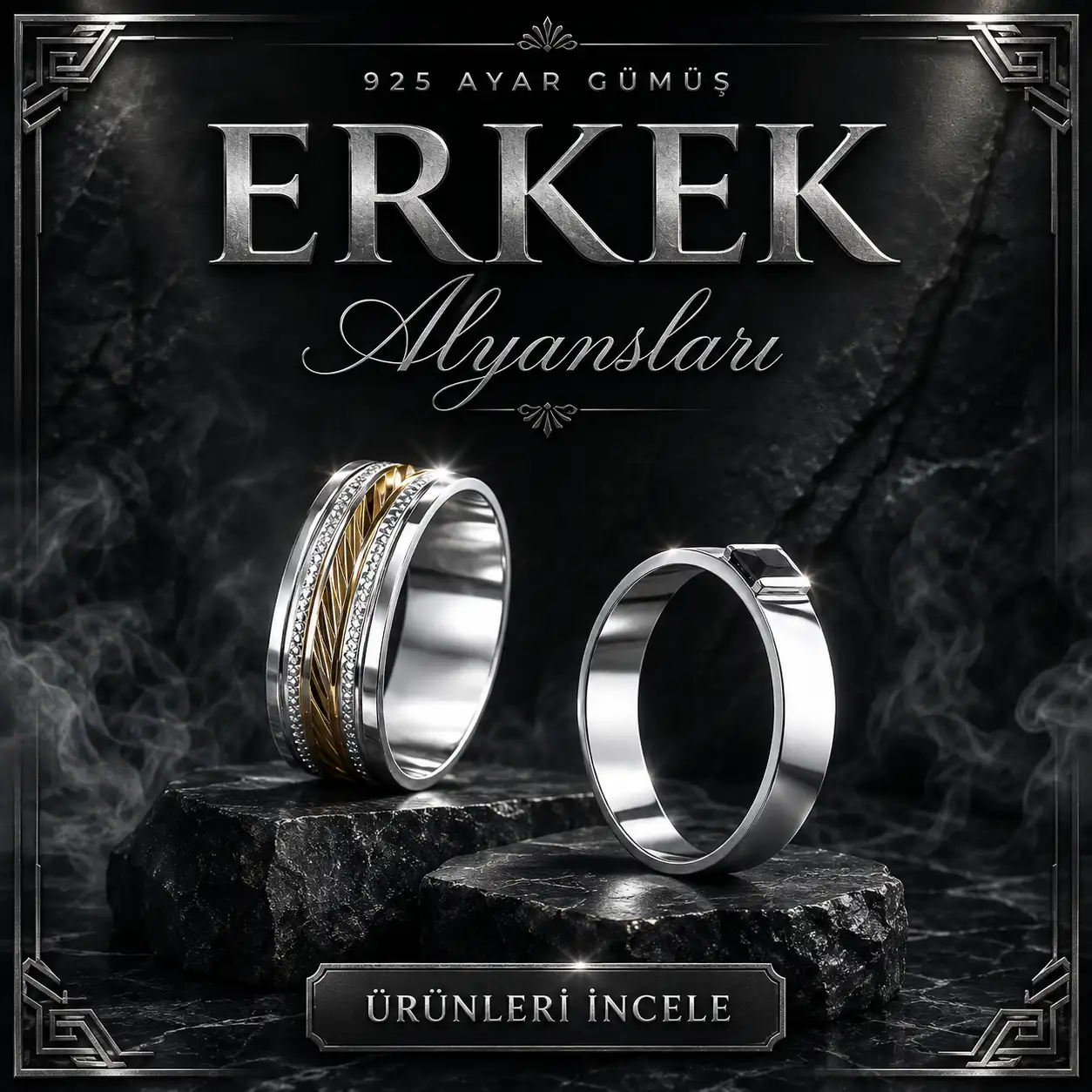 Erkek Alyans Modelleri