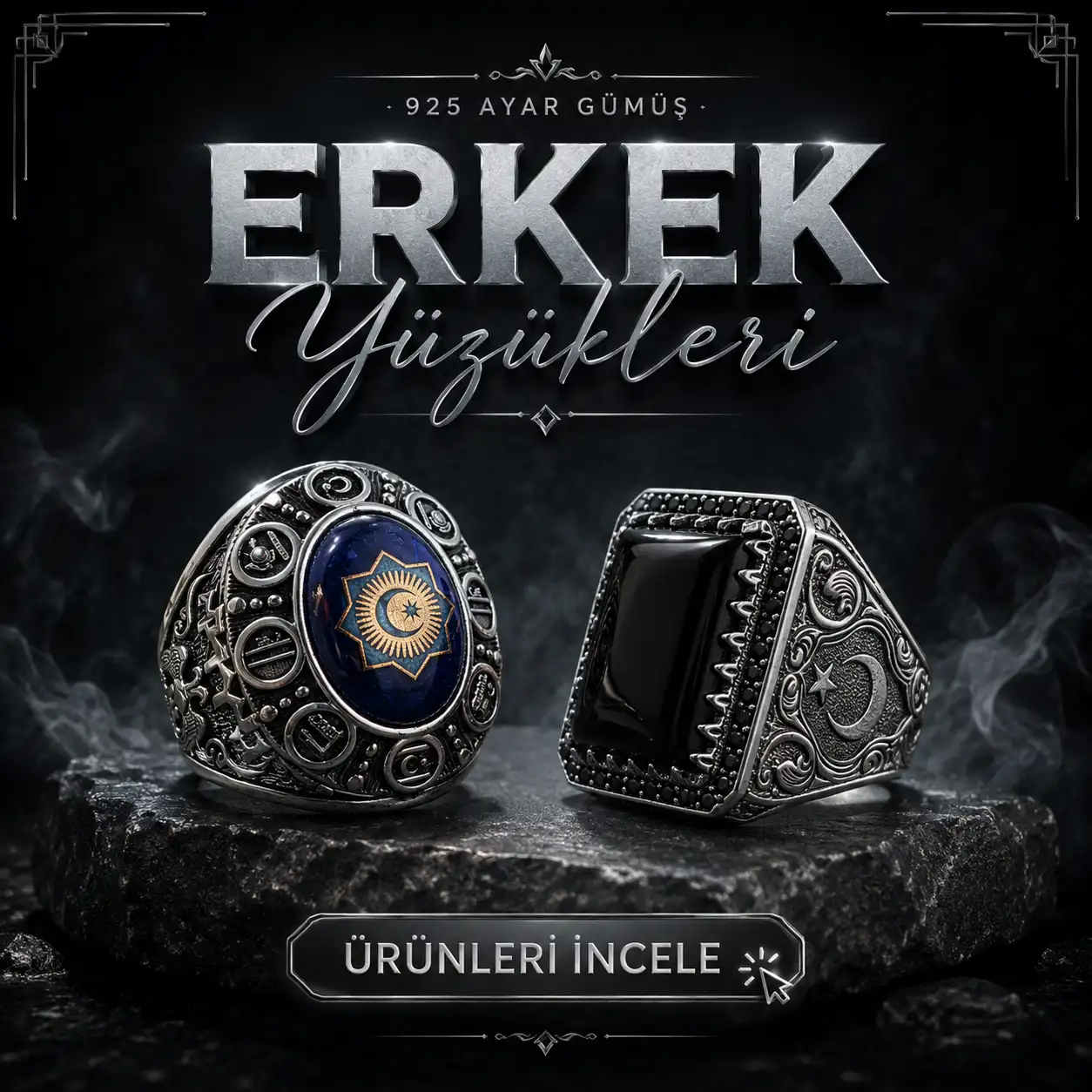 Erkek Yüzük Modelleri