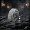 yyuk (3) Sekizgen Baget ve Zirkon Taşlı İhtişamlı Gümüş Yüzük Modeli