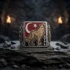 Bozkurt ve Ay Yıldız Modeli Gümüş Yüzük