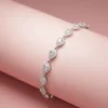 bil190 Damla Model Zirkon Taşlı Kadın Bileklik